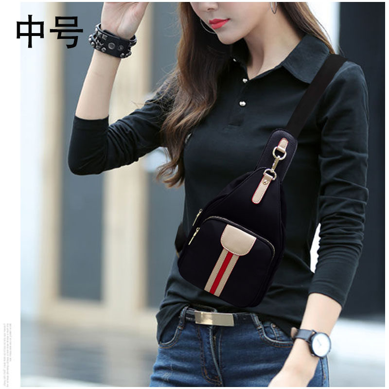 2022新款时尚胸包女休闲女包单肩包帆布腰包小包潮运动斜跨胸前包,淘宝优惠券,粉丝福利购,淘宝优惠卷