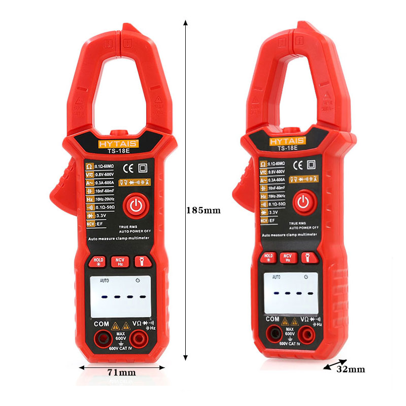 智能语音钳形表电流表高精度数字万用表电容钳表全自动防烧傻瓜式