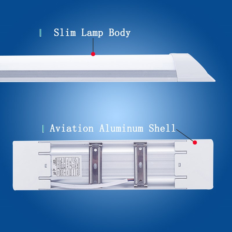 Toika 20w Integration 0.6m LED tube fixture/brackeXt batten - 图3