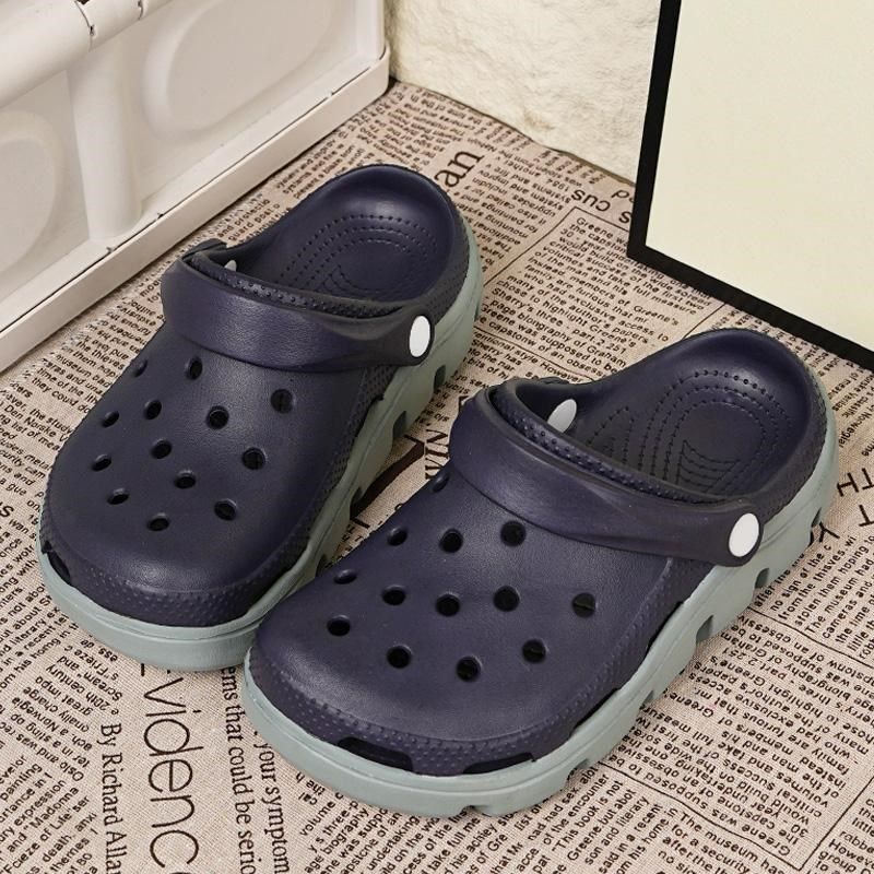 向往的生活洞洞鞋男夏季新款外穿大码防滑凉鞋软底包头拖鞋沙滩鞋,淘宝优惠券,粉丝福利购,淘宝优惠卷