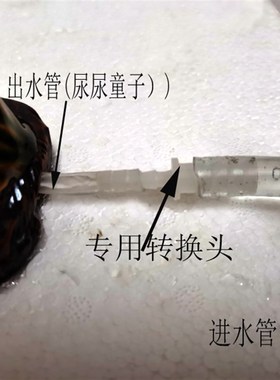 陶瓷尿尿童子撒尿小孩假山循环流水盆鱼缸景观吸水石盆景摆件装饰