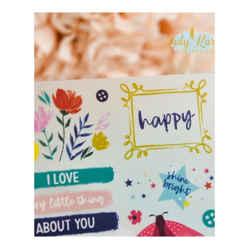 Every Thing Rub on ers set for Scrapbooking/ Happy Planner/-图2