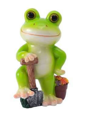 可爱小青蛙微景观多肉花盆栽装饰品办公桌面鱼缸摆件花园造景现货