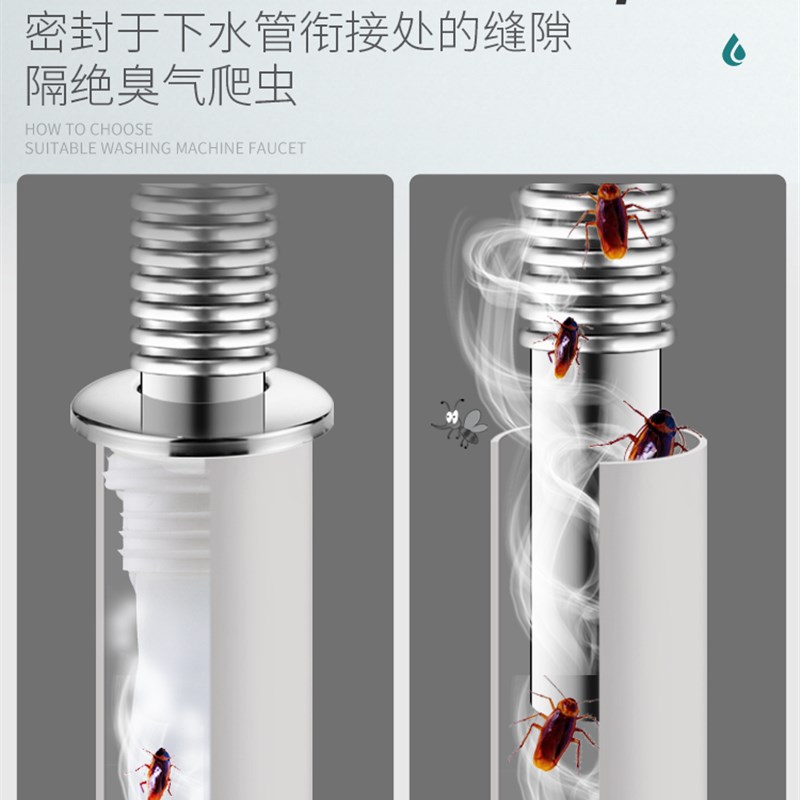 帽排水管篮脸盆配件大提套装面盆下水器洗手池欧mm标落接口水器41 - 图1