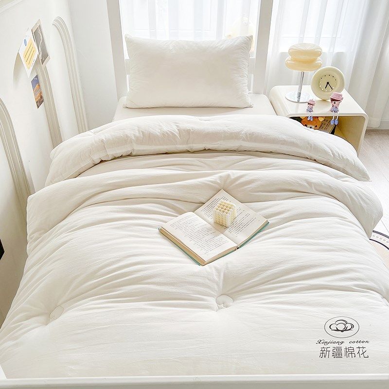 全棉棉花被子冬被加厚被褥春秋冬季棉被学生宿舍空调被夏被,淘宝优惠券,粉丝福利购,淘宝优惠卷