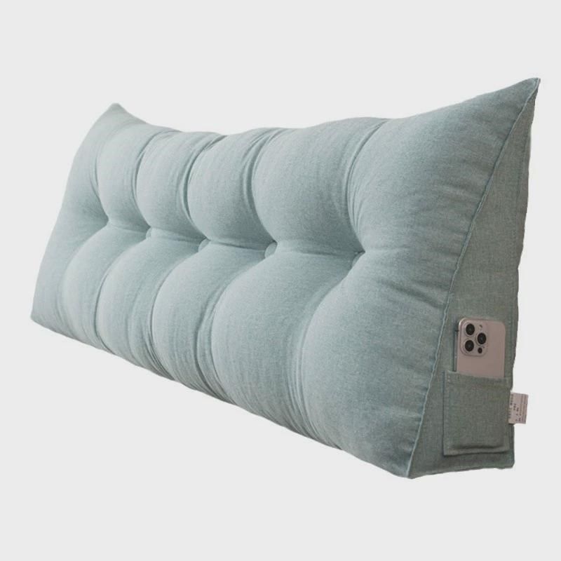 直发亚麻三角大靠背床头靠垫新款软包沙发床上靠枕护腰枕可拆,淘宝优惠券,粉丝福利购,淘宝优惠卷