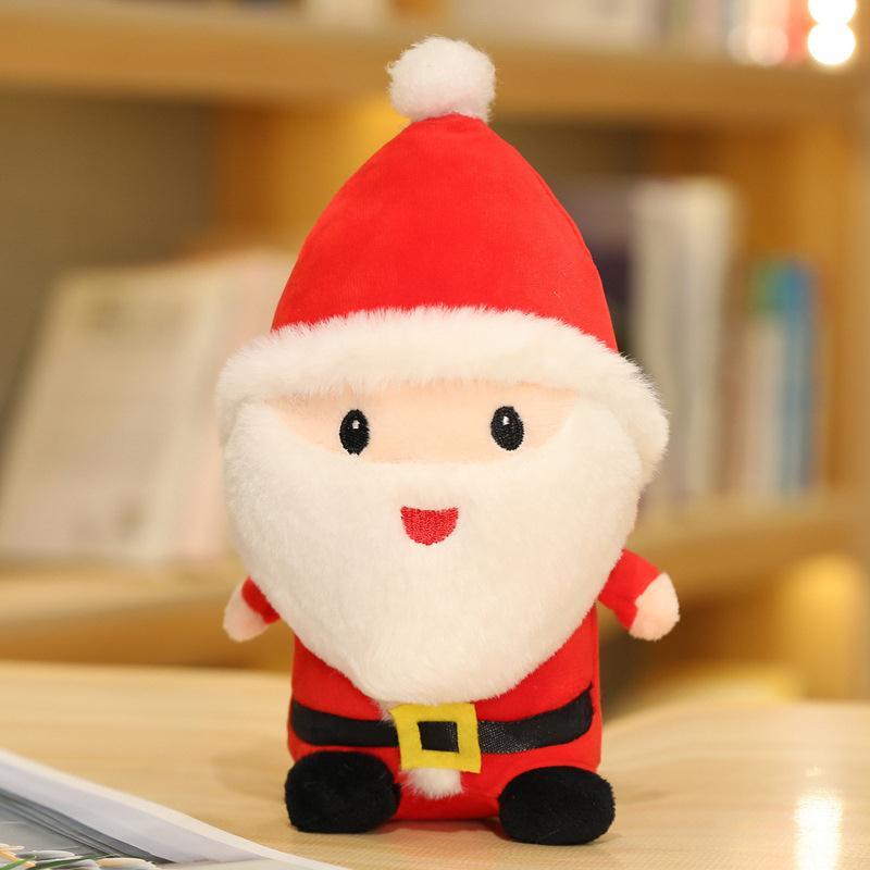 速发Christmas Elk Santa Claus Tree Dolls Pillow Plush Toys M - 图2