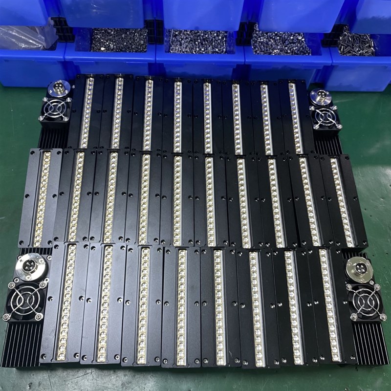 速发UVLED固化灯定制平板机丝印水冷机紫外线干燥烤灯喷码机UV固