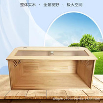 German Crafts Luding Chicken Rearing Box Wood Cole Duck Rearing Box Hamster Golden Silk Bear Hatching Box Small Body Pet