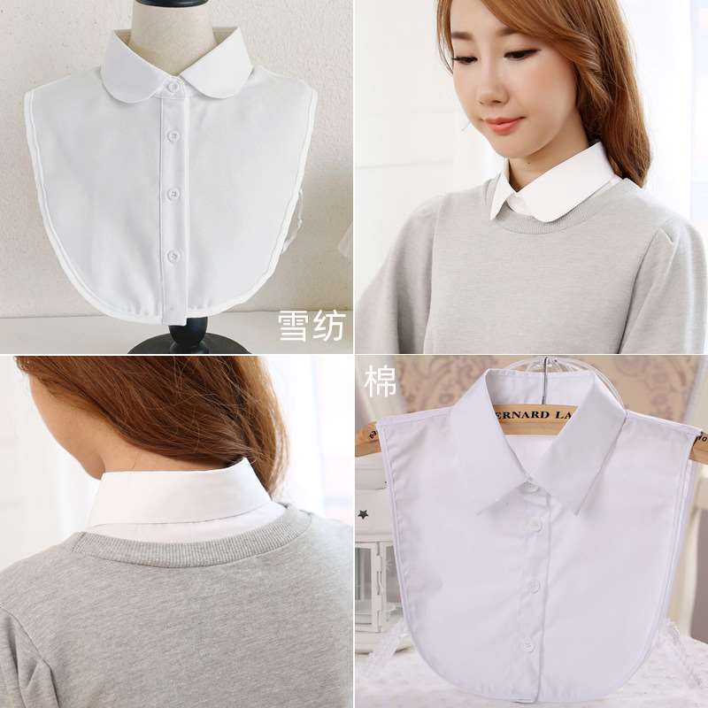 速发Fake collar women's bottoming shirt fake collar decorati - 图0