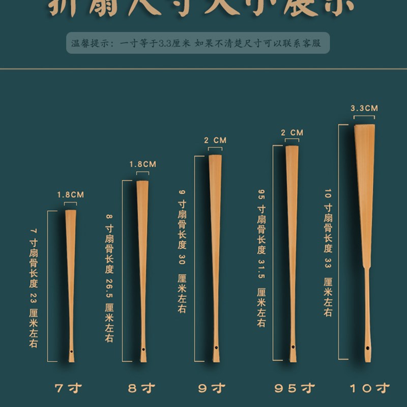 宋锦扇套扇袋e折扇配件扇子随身中国风10寸95寸8寸7寸古风男女夏 - 图3