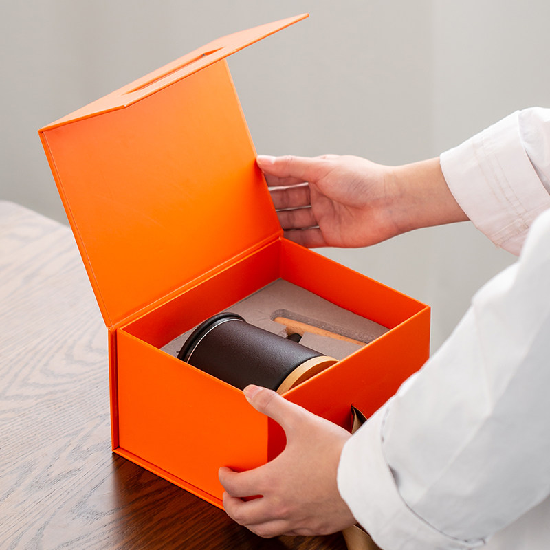 木柄茶杯茶水分离陶瓷杯带过滤个人办公室茶杯泡茶杯刻字定制,淘宝优惠券,粉丝福利购,淘宝优惠卷