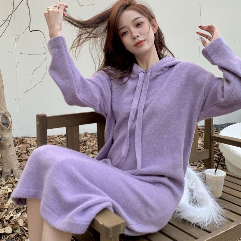 哺乳期连衣裙秋j冬季女装外出时尚辣妈中长款毛衣打底衫喂奶衣服,淘宝优惠券,粉丝福利购,淘宝优惠卷