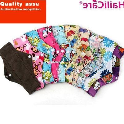 速发Women Sanitary Menstrual Cloth Pads No Stings Sticking O - 图2