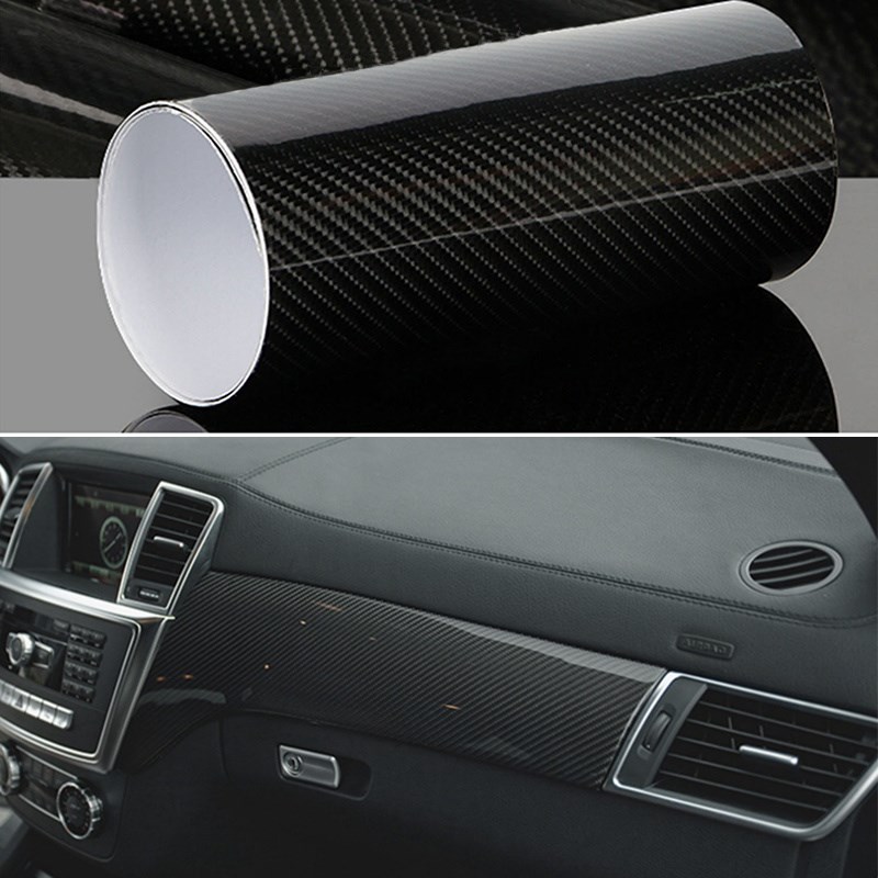 High Glossy 6D Carbon Fiber Wrapping Vinyl Film Motorcycle T-图2