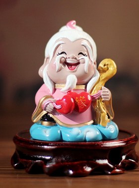 月老摆件月下老人像可爱送同事闺蜜男女朋友礼物礼品创意饰品小号