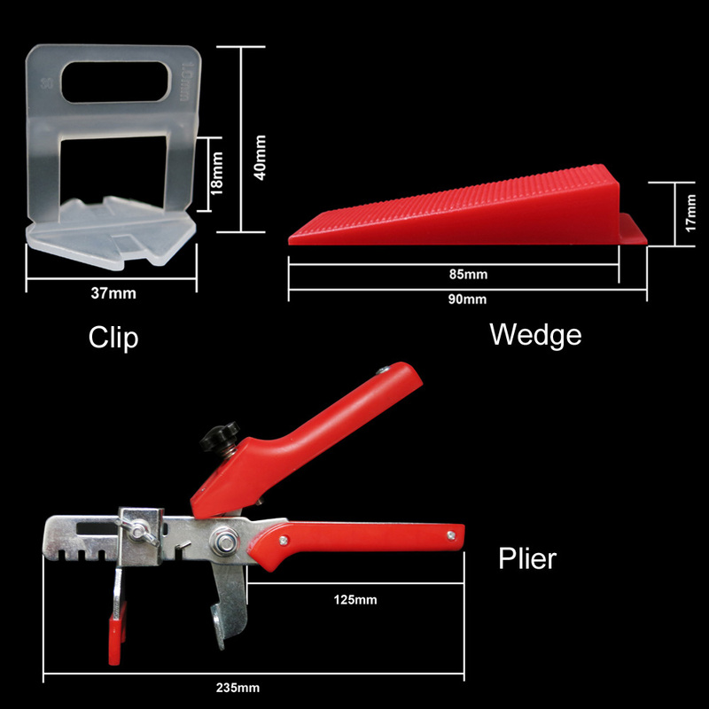 推荐tile leveling system 1mm 1.5mm 2mm 3mm clips wedges cera-图2