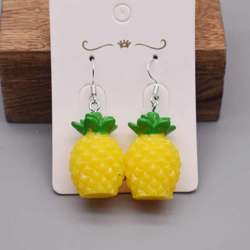 推荐Earing For nWomen Resini Handmade Carrtoos RainbIWUow ol-图1