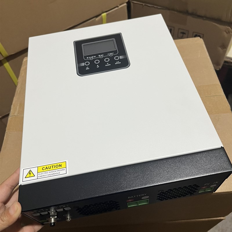 极速新款3KVA/2400W24V PWM MPPT太阳能逆控All光伏逆变充电混合 - 图1