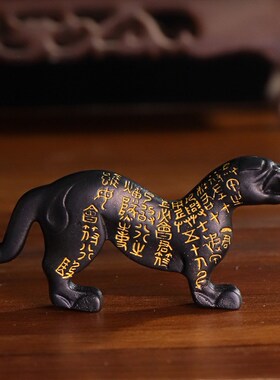 铜钰缘 实心杜虎符复刻铜陕西文创青铜器古代兵符信物创意摆件