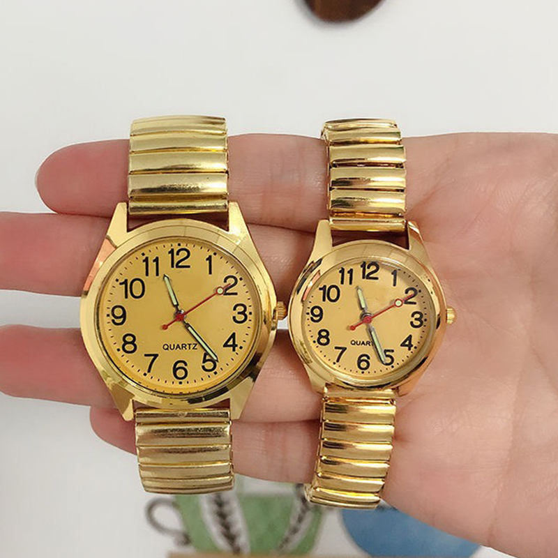 推荐Fashion Women Watches Men Business Elasticity Watch Quar-图1