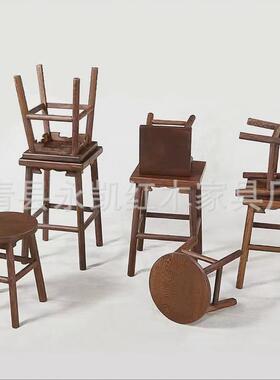 鸡翅木方凳实木小板凳鸡翅木凳子中式客厅将军凳鸡翅木成人小凳子