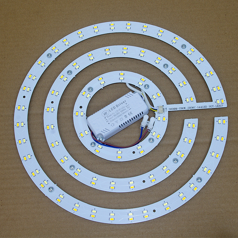 新品led贴片光源圆形灯盘LED改造灯板 吸顶灯灯芯 吊扇灯LED圆形