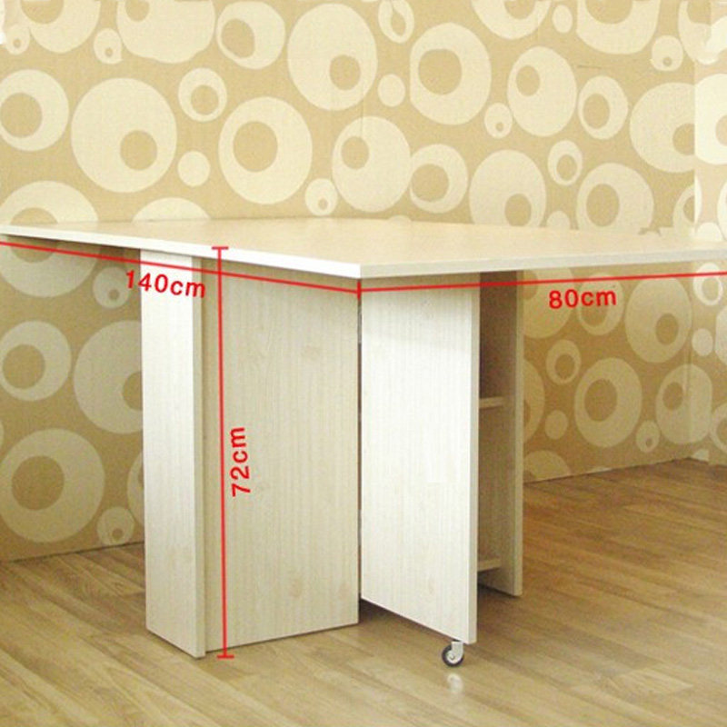 折叠餐桌现代简约家用小户型板式可折叠移动吃饭桌子长方形可定做,淘宝优惠券,粉丝福利购,淘宝优惠卷