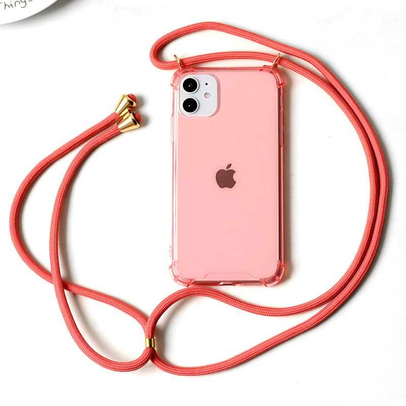 速发iPhone7 8 6 6S PlusXR xXS Max Lanyard Chain Hanging Case - 图3