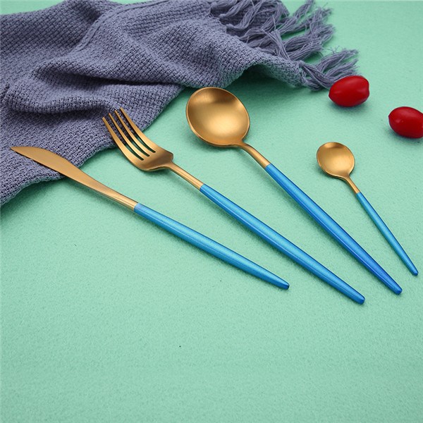 Hot Sale Dinner Set Cutlery Knives ks Spoons Wester Kitchen - 图0