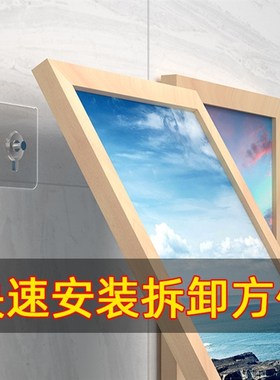 免打孔挂画神器挂钩无痕钉墙面装饰壁挂相框婚纱照片相框固定墙钉