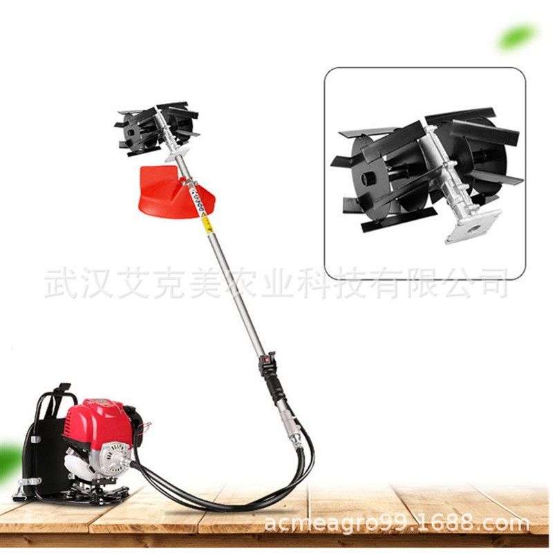 揹负锄地机家用除草机汽油手持式果园除草X松土机割灌机,淘宝优惠券,粉丝福利购,淘宝优惠卷
