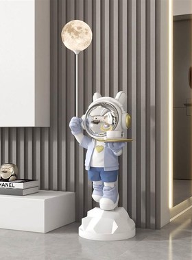太空人宇航员客厅大型落地摆件电视柜沙发装饰品乔迁开业礼物工艺