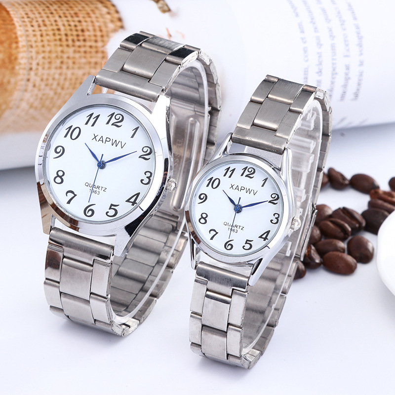 推荐Fashion Women Watches Men Business Elasticity Watch Quar-图3