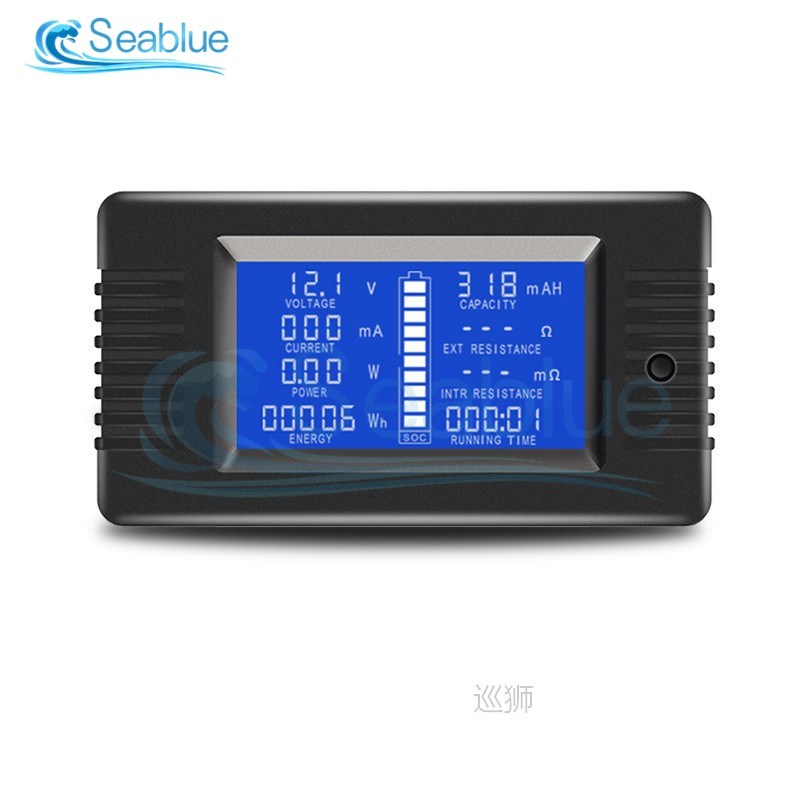 PZEM DC 0-200V 300A Voltmeter Ammeter Car Battery Tester Cap-图0