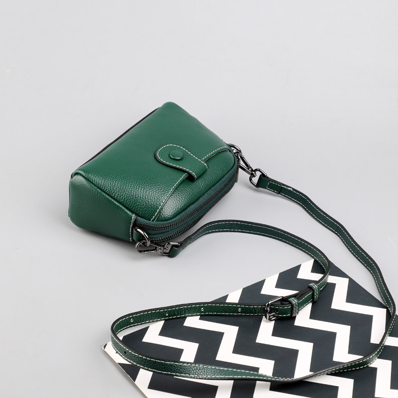 真皮斜挎包女2023新款冬季休闲牛皮小包零钱手机包迷你真皮女包,淘宝优惠券,粉丝福利购,淘宝优惠卷