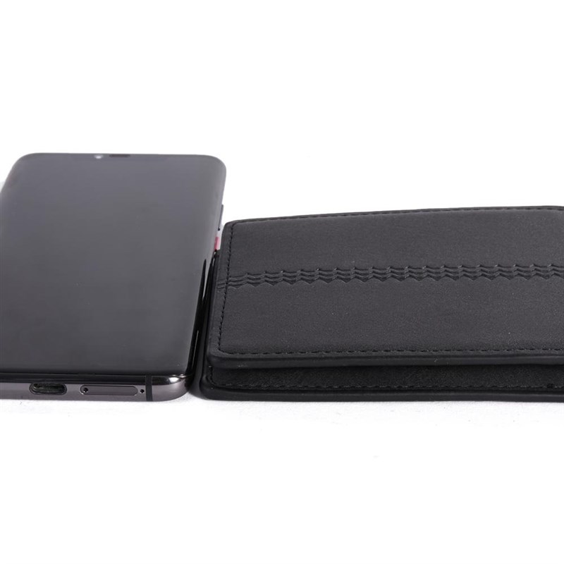 速发RFID Theft Protect Wallets New Men's Classic Leather Poc - 图1