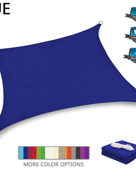 现货300D Waterproof Polsyester Square Rectangle Shade Sail g