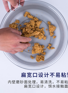 饵料盆开饵盆三件套钓鱼散炮拉饵盘鱼食盆鱼饵折叠拌耳料盒和