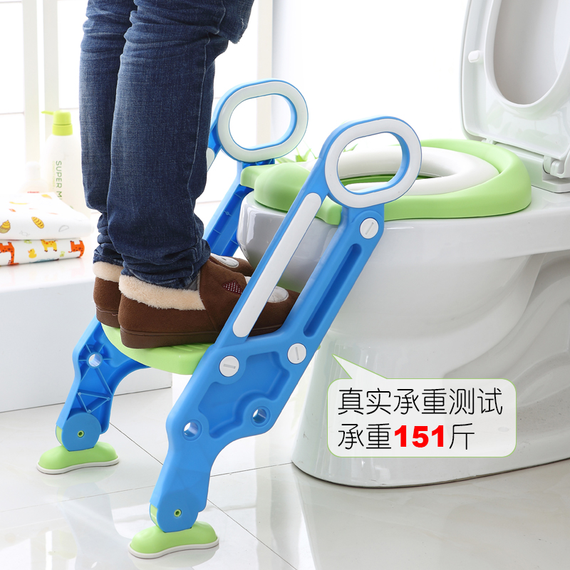 Baby Kids Pott nSeat Ladder Chair Pee TrainingySeating MWT3-图2