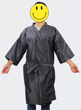 工厂销理发店客服围布美发客袍发廊剪F发和服染发顾客服美容院SPA