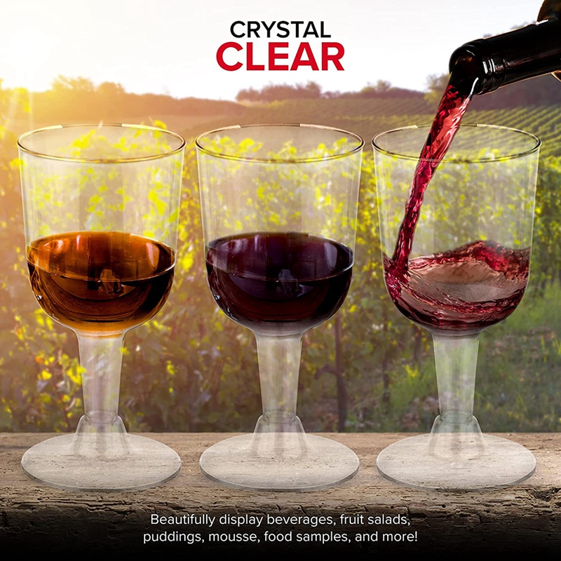 ear Plastihc Wine lass Recyclable- Shatterpreof WinoGGo-图1