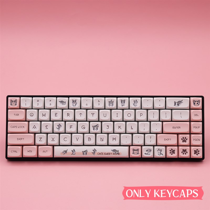 速发140 keys PBT Keycap XDA Profile Spanish Russian Japanese - 图1