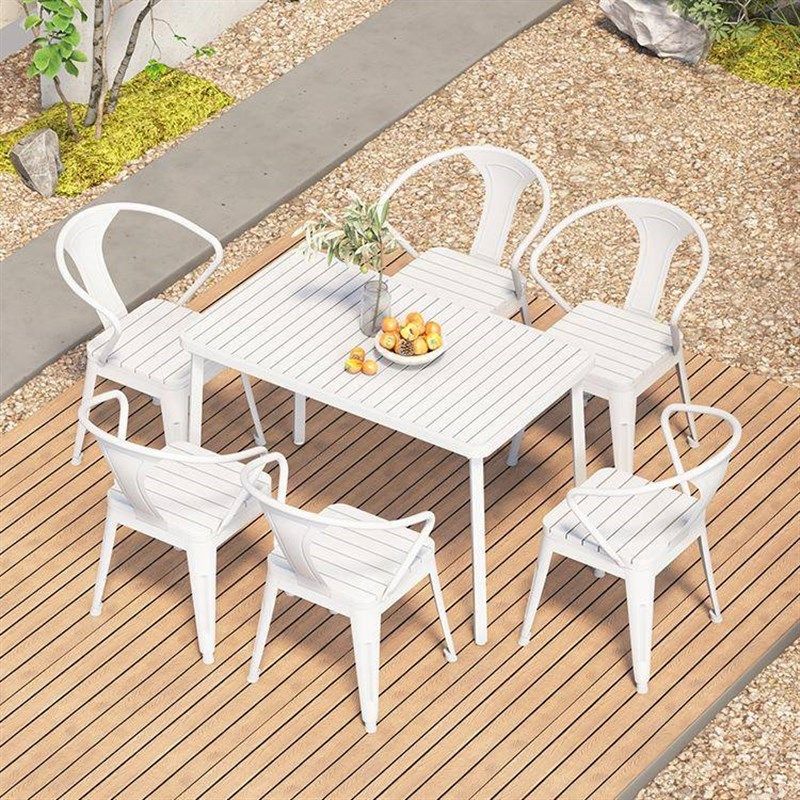 简约060901户外塑木阳桌桌椅 台室外代现椅组合 露天庭院防水防晒,淘宝优惠券,粉丝福利购,淘宝优惠卷
