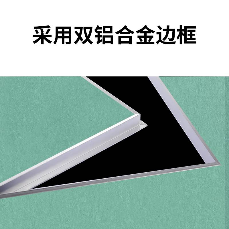 推荐双铝边隐形石膏板检修口悬吊式天花板装饰盖板中央空调暗式悬 - 图2