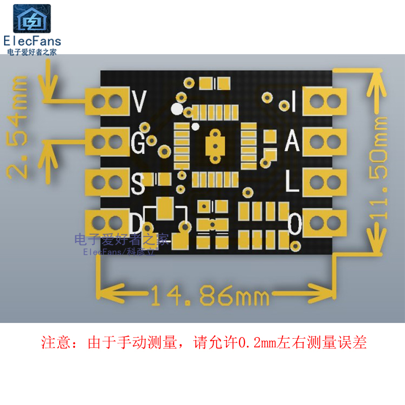 新品MPU-6050模块 6DOF 三轴电子陀螺仪 三轴重力加速度传感器线 - 图2