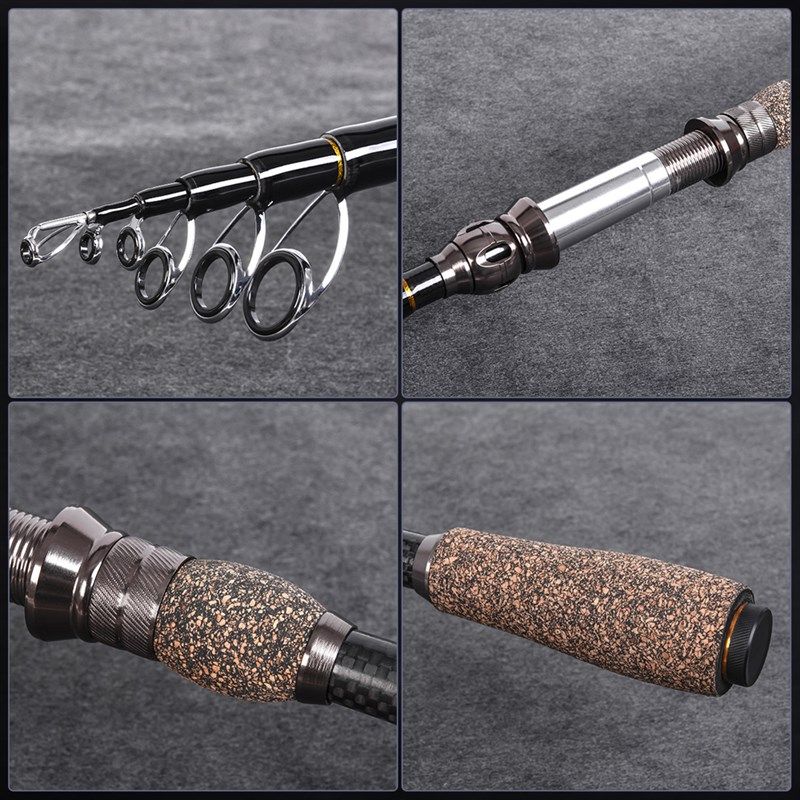 碳素抛竿路亚远投竿超短伸缩可携式海竿钓鲢鳙超硬2.7米远投海杆,淘宝优惠券,粉丝福利购,淘宝优惠卷