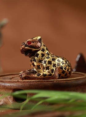 中国考古博物馆主题邮局错金铜豹镇摆件文创礼品文化创意伴手礼