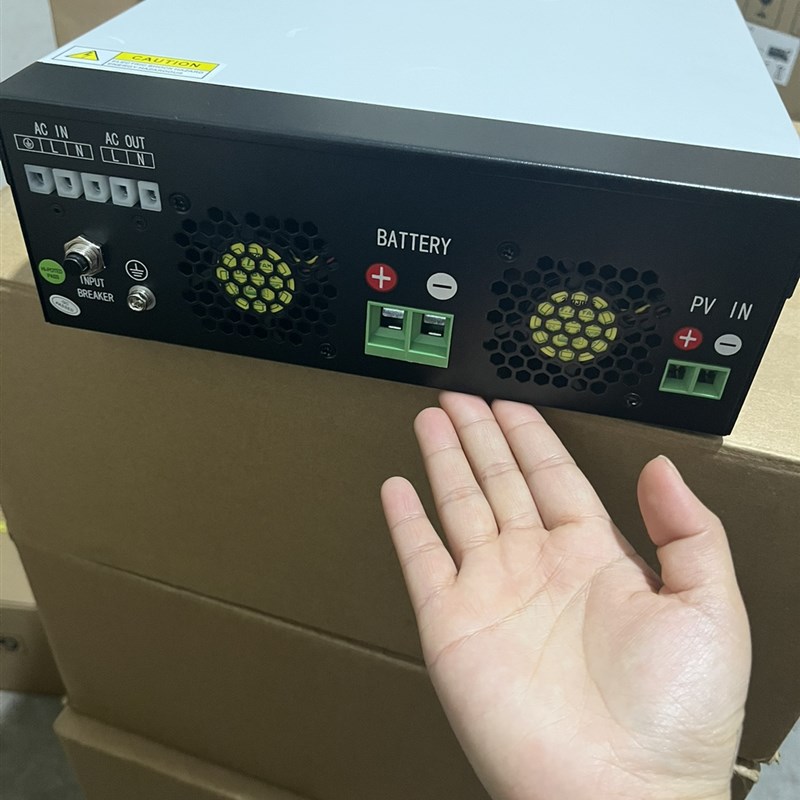 极速新款3KVA/2400W24V PWM MPPT太阳能逆控All光伏逆变充电混合 - 图2