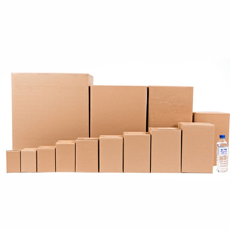 推荐7 Size Cardboard Carton 3 Layer Corrugated Box Kraft Pap-图0